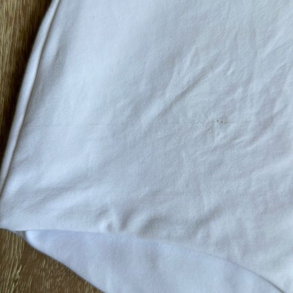 Susana Monaco Ruffle String Bodysuit in Sugar Size S - Picture 4 of 7